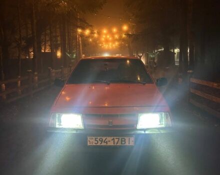 Красный ВАЗ 2109, объемом двигателя 1.3 л и пробегом 5 тыс. км за 750 $, фото 1 на Automoto.ua