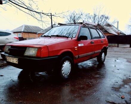 Червоний ВАЗ 2109, об'ємом двигуна 1.5 л та пробігом 186 тис. км за 1183 $, фото 1 на Automoto.ua