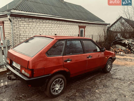 Червоний ВАЗ 2109, об'ємом двигуна 1.5 л та пробігом 150 тис. км за 1400 $, фото 1 на Automoto.ua