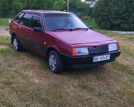 Красный ВАЗ 2109, объемом двигателя 1.1 л и пробегом 71 тыс. км за 673 $, фото 1 на Automoto.ua