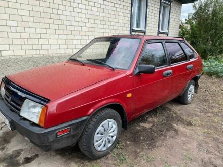 Красный ВАЗ 2109, объемом двигателя 1.3 л и пробегом 135 тыс. км за 950 $, фото 1 на Automoto.ua