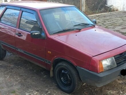 Красный ВАЗ 2109, объемом двигателя 1.3 л и пробегом 100 тыс. км за 690 $, фото 1 на Automoto.ua