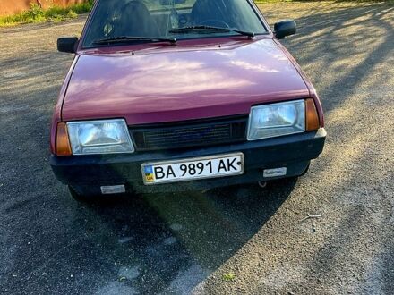 Красный ВАЗ 2109, объемом двигателя 1.5 л и пробегом 199 тыс. км за 1200 $, фото 1 на Automoto.ua