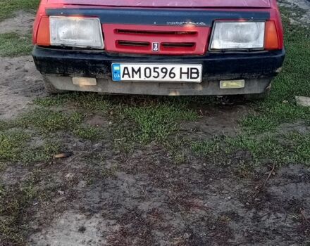 Червоний ВАЗ 2109, об'ємом двигуна 1.3 л та пробігом 213 тис. км за 607 $, фото 1 на Automoto.ua