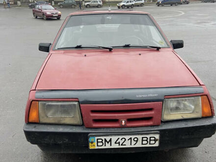 Красный ВАЗ 2109, объемом двигателя 1.5 л и пробегом 70 тыс. км за 750 $, фото 1 на Automoto.ua