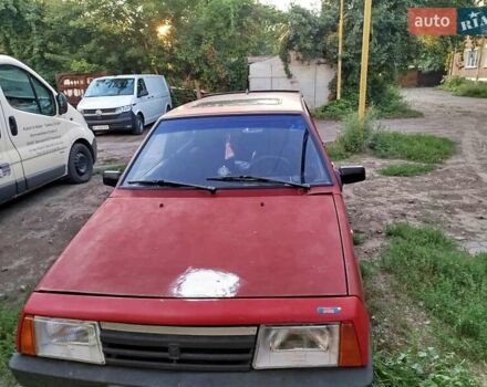 Красный ВАЗ 2109, объемом двигателя 1.3 л и пробегом 144 тыс. км за 850 $, фото 1 на Automoto.ua
