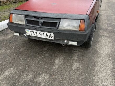 Червоний ВАЗ 2109, об'ємом двигуна 1.5 л та пробігом 252 тис. км за 500 $, фото 1 на Automoto.ua