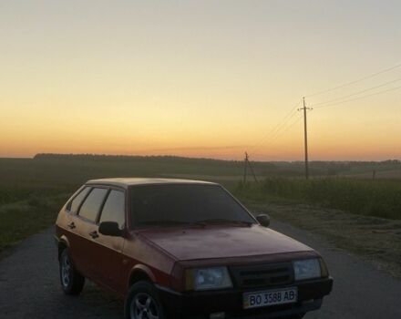 Красный ВАЗ 2109, объемом двигателя 1.5 л и пробегом 3 тыс. км за 741 $, фото 1 на Automoto.ua