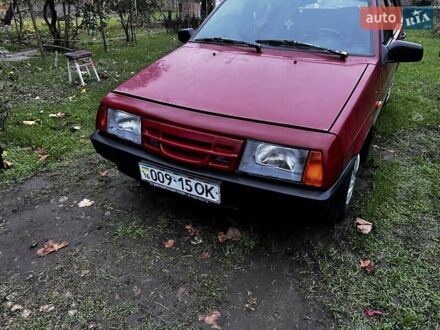 Красный ВАЗ 2109, объемом двигателя 1.5 л и пробегом 250 тыс. км за 1300 $, фото 1 на Automoto.ua
