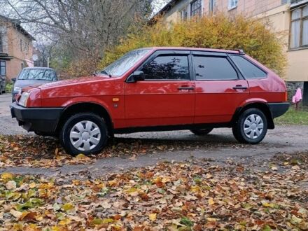 Красный ВАЗ 2109, объемом двигателя 1.3 л и пробегом 252 тыс. км за 1220 $, фото 1 на Automoto.ua