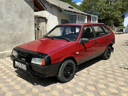 Красный ВАЗ 2109, объемом двигателя 1.3 л и пробегом 300 тыс. км за 800 $, фото 1 на Automoto.ua