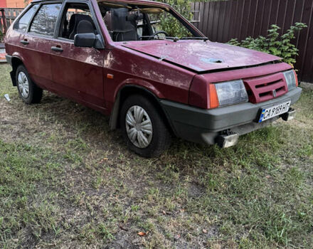 Червоний ВАЗ 2109, об'ємом двигуна 1.1 л та пробігом 106 тис. км за 550 $, фото 1 на Automoto.ua