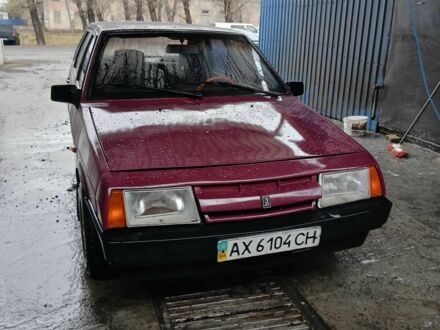 Красный ВАЗ 2109, объемом двигателя 1.5 л и пробегом 84 тыс. км за 1107 $, фото 1 на Automoto.ua