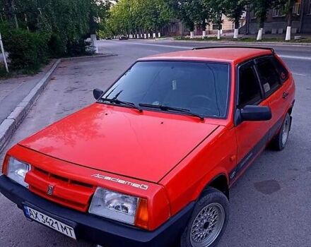 Красный ВАЗ 2109, объемом двигателя 1.1 л и пробегом 48 тыс. км за 1800 $, фото 1 на Automoto.ua