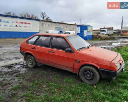 Красный ВАЗ 2109, объемом двигателя 1.5 л и пробегом 130 тыс. км за 754 $, фото 1 на Automoto.ua