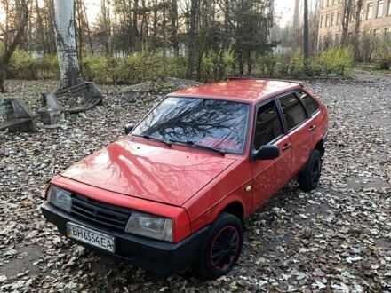 Красный ВАЗ 2109, объемом двигателя 0 л и пробегом 456 тыс. км за 950 $, фото 1 на Automoto.ua