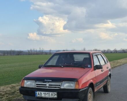 Червоний ВАЗ 2109, об'ємом двигуна 1.5 л та пробігом 80 тис. км за 550 $, фото 1 на Automoto.ua