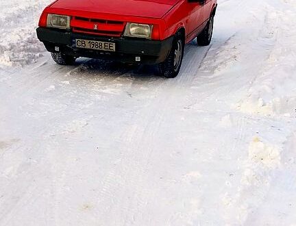 Красный ВАЗ 2109, объемом двигателя 1.3 л и пробегом 250 тыс. км за 1600 $, фото 1 на Automoto.ua
