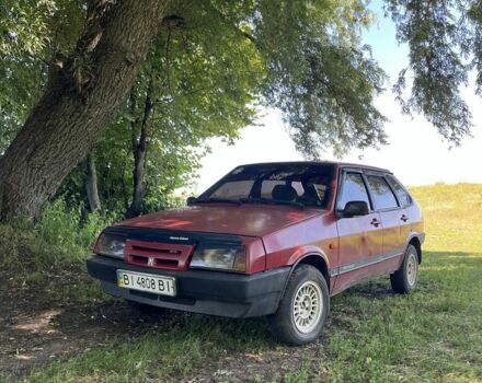 Красный ВАЗ 2109, объемом двигателя 1.3 л и пробегом 266 тыс. км за 899 $, фото 1 на Automoto.ua