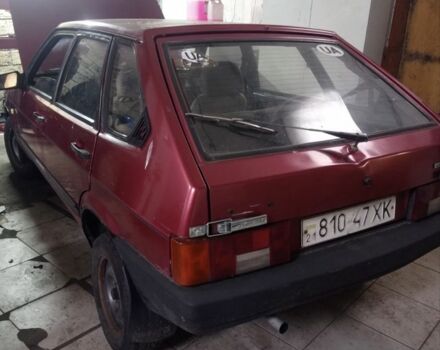 Красный ВАЗ 2109, объемом двигателя 1.3 л и пробегом 3 тыс. км за 800 $, фото 1 на Automoto.ua
