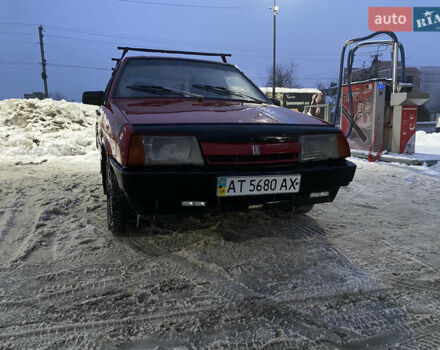 Червоний ВАЗ 2109, об'ємом двигуна 1.3 л та пробігом 100 тис. км за 550 $, фото 1 на Automoto.ua