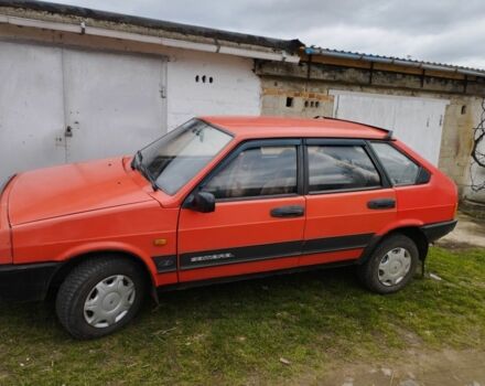 Красный ВАЗ 2109, объемом двигателя 1.5 л и пробегом 190 тыс. км за 1200 $, фото 1 на Automoto.ua