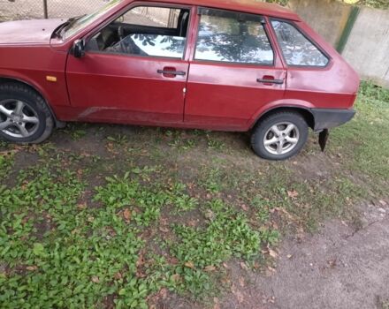 Красный ВАЗ 2109, объемом двигателя 0 л и пробегом 32 тыс. км за 606 $, фото 1 на Automoto.ua