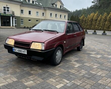 Красный ВАЗ 2109, объемом двигателя 1.5 л и пробегом 82 тыс. км за 800 $, фото 1 на Automoto.ua