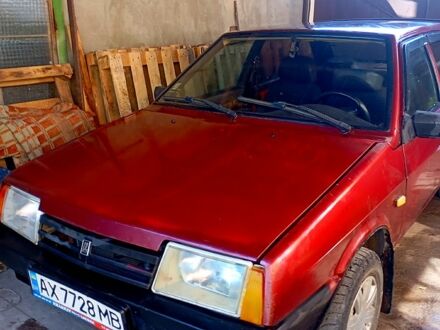 Красный ВАЗ 2109, объемом двигателя 1.5 л и пробегом 37 тыс. км за 550 $, фото 1 на Automoto.ua