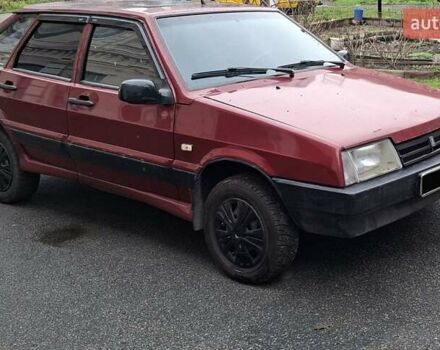 Червоний ВАЗ 2109, об'ємом двигуна 1.1 л та пробігом 177 тис. км за 1150 $, фото 1 на Automoto.ua