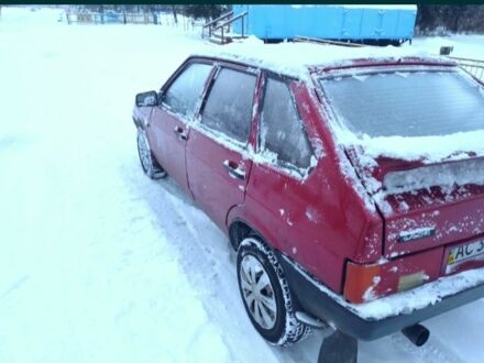 Червоний ВАЗ 2109, об'ємом двигуна 1 л та пробігом 250 тис. км за 1100 $, фото 1 на Automoto.ua