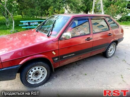 Красный ВАЗ 2109, объемом двигателя 1.3 л и пробегом 0 тыс. км за 700 $, фото 1 на Automoto.ua