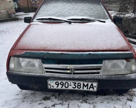 Красный ВАЗ 2109, объемом двигателя 0 л и пробегом 100 тыс. км за 600 $, фото 1 на Automoto.ua