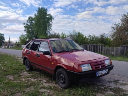 Красный ВАЗ 2109, объемом двигателя 1.1 л и пробегом 74 тыс. км за 1600 $, фото 1 на Automoto.ua