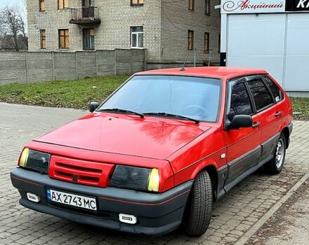 Красный ВАЗ 2109, объемом двигателя 1.3 л и пробегом 110 тыс. км за 1399 $, фото 1 на Automoto.ua