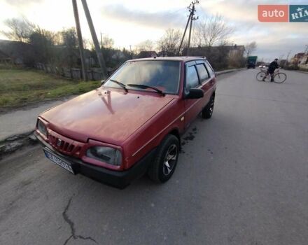 Красный ВАЗ 2109, объемом двигателя 1.29 л и пробегом 200 тыс. км за 900 $, фото 1 на Automoto.ua