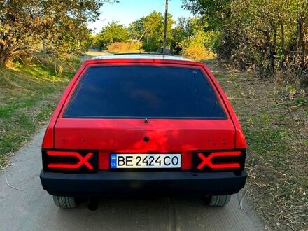 Красный ВАЗ 2109, объемом двигателя 1.3 л и пробегом 200 тыс. км за 1600 $, фото 1 на Automoto.ua