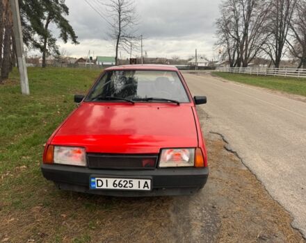 Красный ВАЗ 2109, объемом двигателя 1.1 л и пробегом 82 тыс. км за 550 $, фото 1 на Automoto.ua