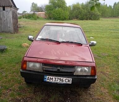 ВАЗ 2109 1992 в Житомире на Automoto.ua Красный ВАЗ 2109, объемом двигателя 1.3 л и пробегом 3 тыс. км за 556 $, фото 1 на Automoto.ua