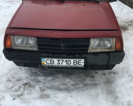 Красный ВАЗ 2109, объемом двигателя 1.3 л и пробегом 250 тыс. км за 600 $, фото 1 на Automoto.ua