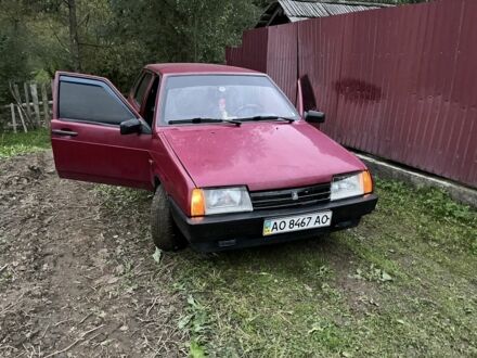 ВАЗ 2109 1992 в Межгорье на Automoto.ua Красный ВАЗ 2109, объемом двигателя 1.5 л и пробегом 2 тыс. км за 850 $, фото 1 на Automoto.ua