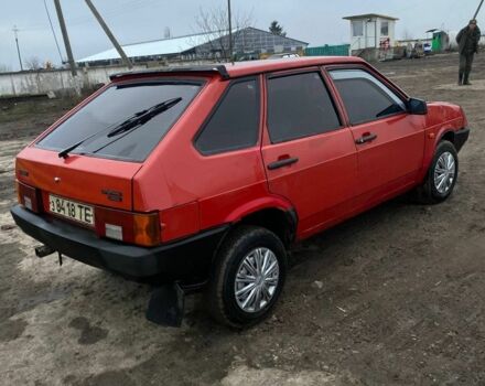 Красный ВАЗ 2109, объемом двигателя 1.5 л и пробегом 3 тыс. км за 850 $, фото 1 на Automoto.ua