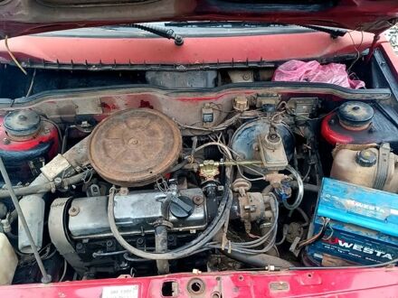 Красный ВАЗ 2109, объемом двигателя 1.5 л и пробегом 0 тыс. км за 600 $, фото 1 на Automoto.ua