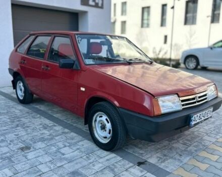 Красный ВАЗ 2109, объемом двигателя 1.5 л и пробегом 30 тыс. км за 1300 $, фото 1 на Automoto.ua