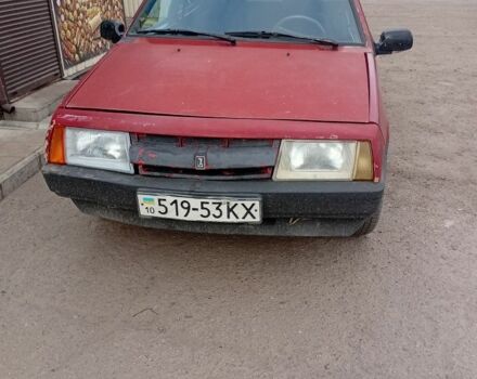 Красный ВАЗ 2109, объемом двигателя 1 л и пробегом 358 тыс. км за 403 $, фото 1 на Automoto.ua