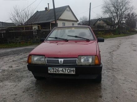 Красный ВАЗ 2109, объемом двигателя 0 л и пробегом 200 тыс. км за 400 $, фото 1 на Automoto.ua