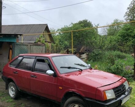Красный ВАЗ 2109, объемом двигателя 1.3 л и пробегом 130 тыс. км за 364 $, фото 1 на Automoto.ua