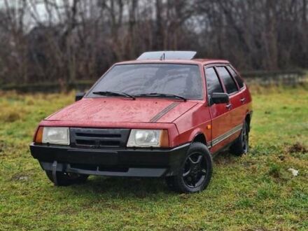 Красный ВАЗ 2109, объемом двигателя 1.5 л и пробегом 230 тыс. км за 700 $, фото 1 на Automoto.ua