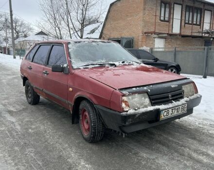 Червоний ВАЗ 2109, об'ємом двигуна 1.3 л та пробігом 222 тис. км за 450 $, фото 1 на Automoto.ua