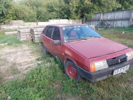 Красный ВАЗ 2109, объемом двигателя 1.3 л и пробегом 18 тыс. км за 474 $, фото 1 на Automoto.ua